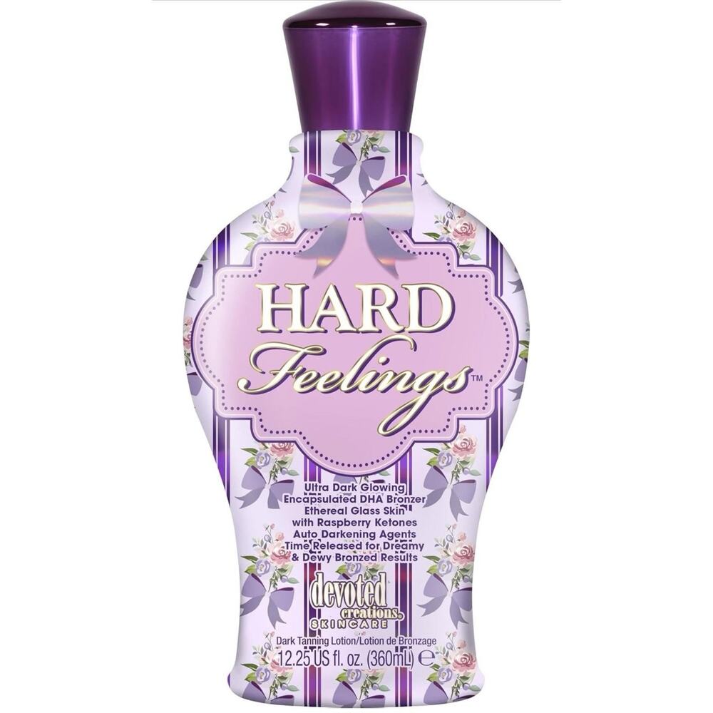 Devoted Creations Hard Feelings - Ultra Dark, Glowing Encapsulated DHA Bronzer
